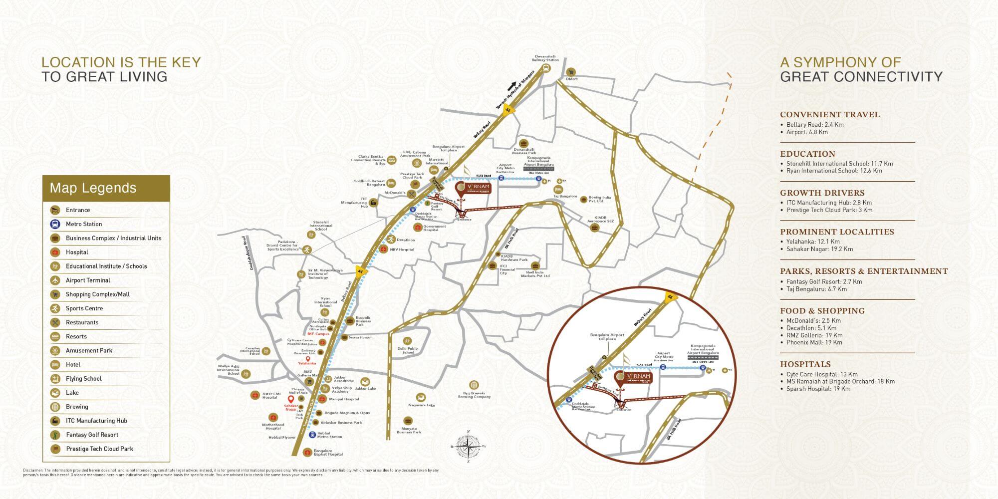 TATA Varnam Shettigere Location Map
